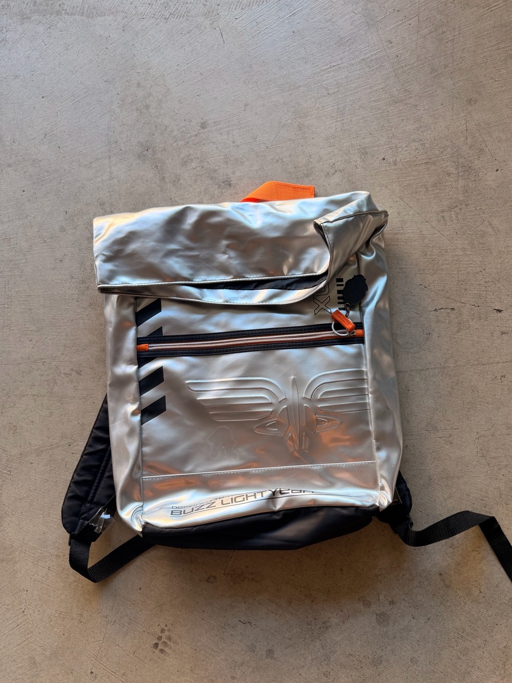 Buzz Lightyear Silver Reflective Backpack